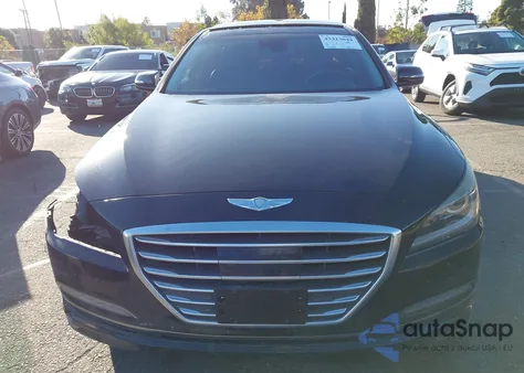 2015 Hyundai Genesis 5.0 z USA, uszkodzony, nr VIN KMHGN4JFXFU050153